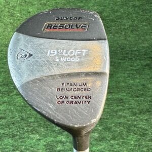 Dunlop Resolve 5 Wood 19° RH Titanium Reinforced Fairway Wood